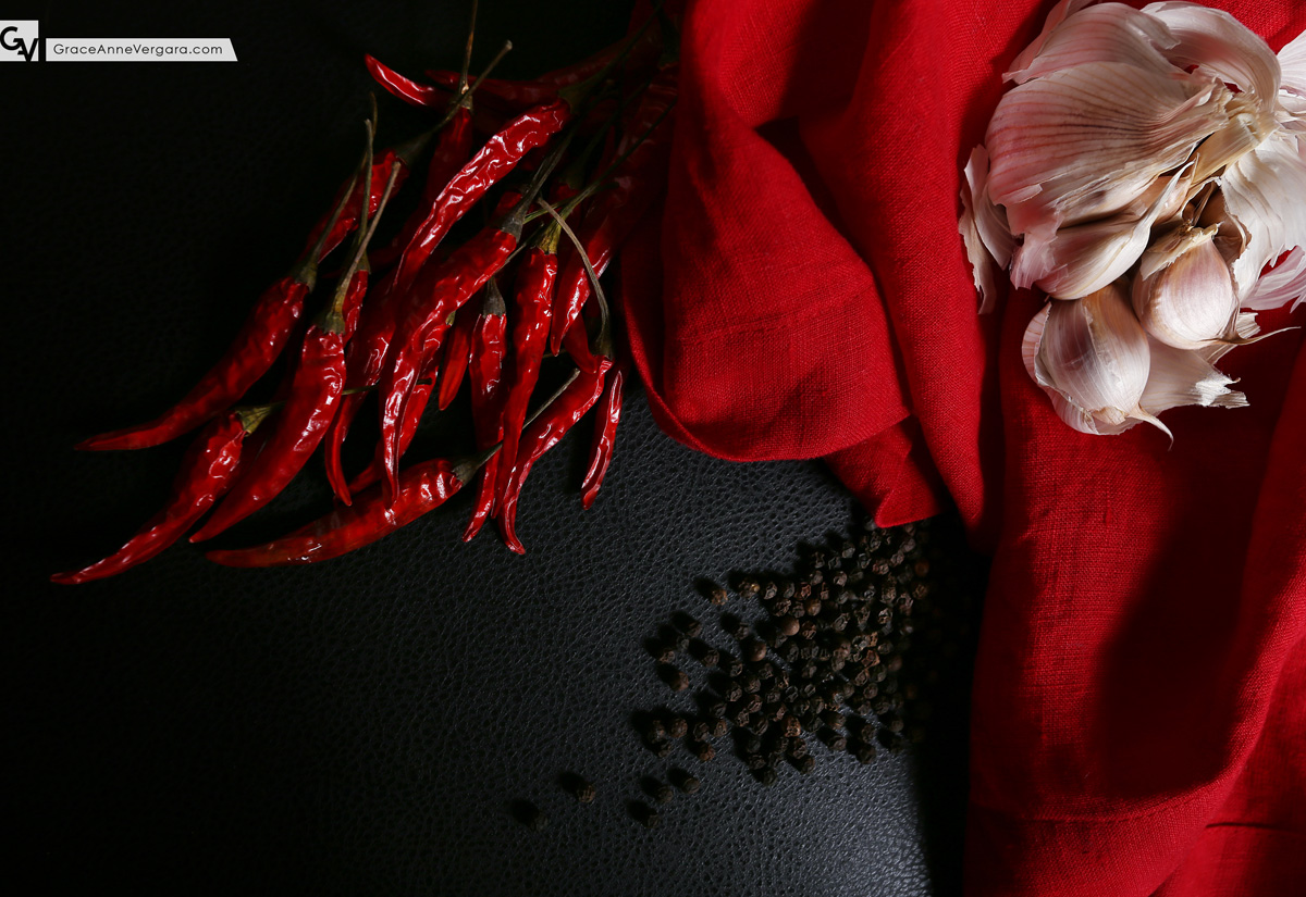 Garlic and Chili | © 2015 Grace Anne Vergara